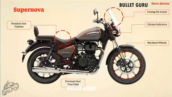 RE Meteor 350 Dimension Revealed: रॉयल एनफील्ड मिटिओर 350 के आकार का हुआ खुलासा, जानें