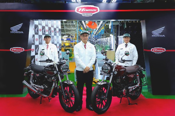 Honda H’Ness CB 350 Dispatches: होंडा हाईनेस सीबी 350 का उत्पादन शुरू, जल्द पहुँचेगी डीलरशिप