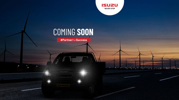 Isuzu D-Max Teaser Released: इसुजु डी-मैक्स पिक-अप ट्रक का हुआ खुलासा, जल्द होगी लाॅन्च