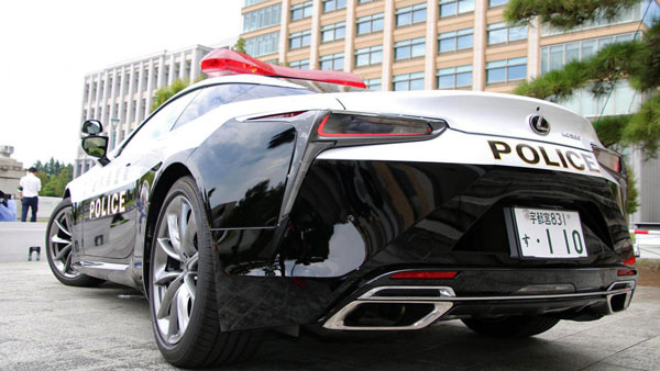 Lexus LC 500 In Japanese Police Fleet: जापानी पुलिस बेडे़ में शामिल हुई लेक्सस एलसी 500 सुपर कार