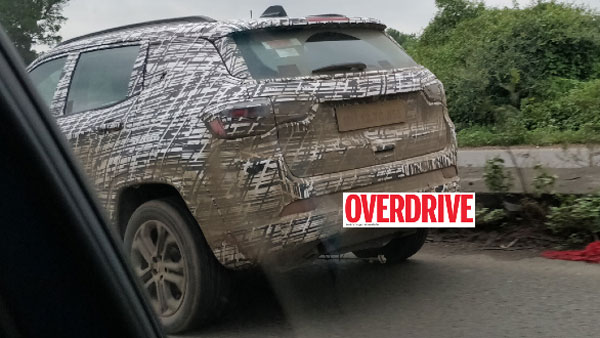 2021 Jeep Compass 7-Seater Spied: जीप कम्पास का 7-सीटर वर्जन टेस्टिंग के दौरान आया नजर