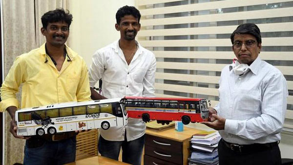 Artist Built KSRTC Bus Model: आर्टिस्ट ने बनाया बस माॅडल, राज्य सरकार ने गिफ्ट की असली बस