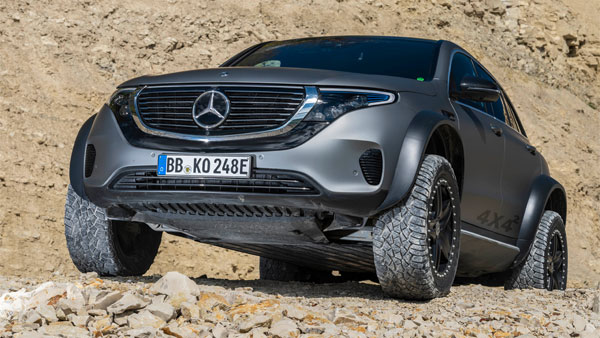 Mercedes-Benz EQC Off-Road: मर्सिडीज-बेंज ईक्यूसी ऑफ-रोड काॅन्सेप्ट आई सामने, जानें क्या हैं फीचर्स