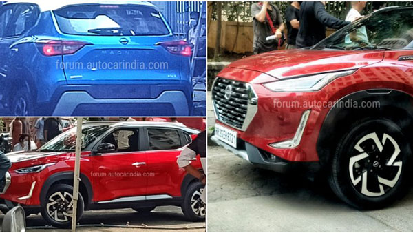 Nissan Magnite Spotted: निसान मैग्नाइट टीवीसी शूट के दौरान आई नजर, सामने आई नई जानकारी