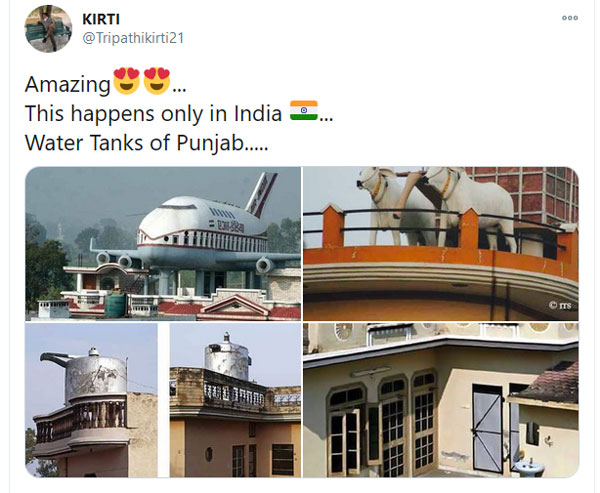 घर के ऊपर बनवाया महिंद्रा स्कॉर्पियो जैसा वॉटर टैंक, देखें तस्वीरें