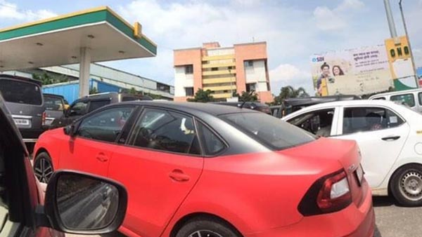 Skoda Rapid Spied Testing: स्कोडा रैपिड सीएनजी टेस्टिंग के दौरान दिखी, जल्द होगी लाॅन्च