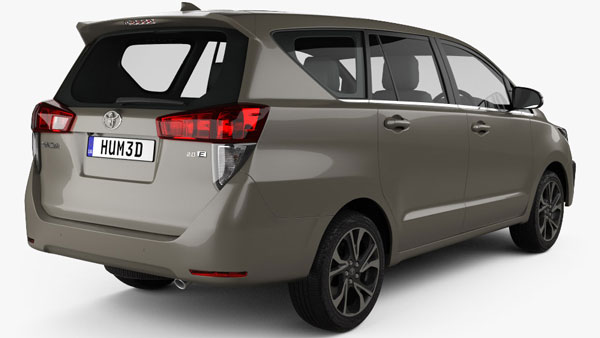 Toyota Innova Crysta Facelift Revealed: टोयोटा इनोवा क्रिस्टा फेसलिफ्ट की रेंडर तस्वीरें आई सामने