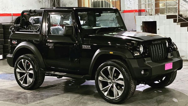 2020 Mahindra Thar Modification: नई महिंद्रा थार मॉडिफाई 22 इंच अलॉय व्हील