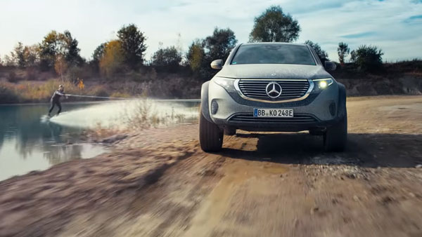 Mercedes-Benz EQC: मर्सिडीज-बेंज ईक्यूसी है दमदार ऑफरोडर, देखें नया वीडियो ऐड