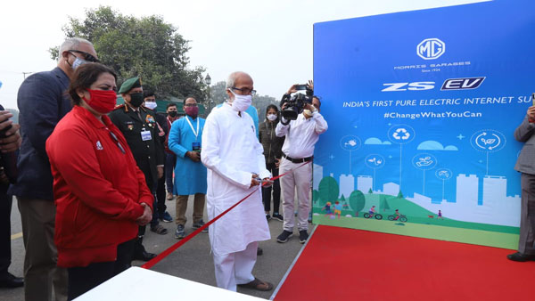 MG ZS EV Participates In Trial Run: एमजी जेडएस ईवी ने ट्रायल रन इवेंट में लिया हिस्सा, जानें