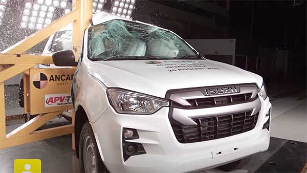 ISUZU D-Max Safety Rating: इसुजु डी-मैक्स को मिला 5 स्टार यूरो एनकैप सेफ्टी रेटिंग