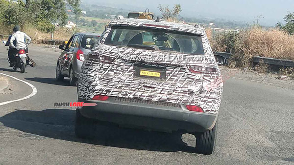 Jeep Compass Facelift Spied Testing: जीप कम्पास फेसलिफ्ट टेस्टिंग के दौरान दिखी, जल्द होगी लाॅन्च