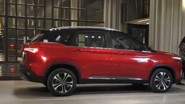 New MG Hector Facelift Spied: नई एमजी हेक्टर टीवीसी शूट के दौरान आई नजर, जानें क्या है नया