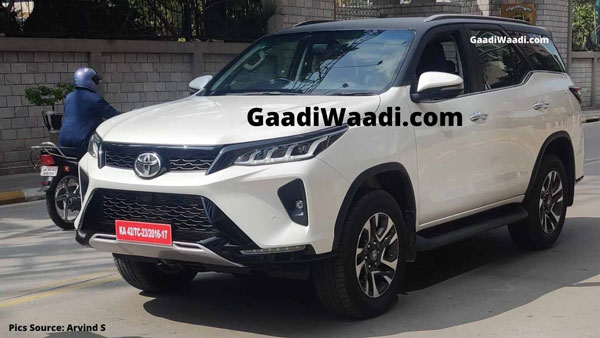 2021 Toyota Fortuner Legender Spied: नई टोयोटा फॉर्च्यूनर लेजेंडर शूट के दौरान आई नजर, जल्द लॉन्च