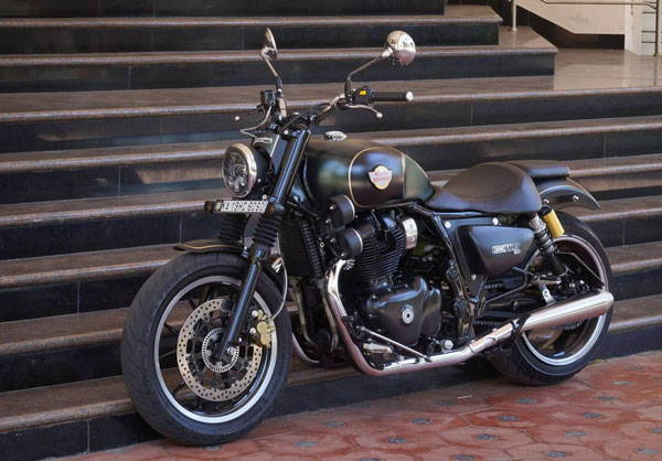 RE Interceptor 650 Modification: राॅयल एनफील्ड 650 को मिला क्रूजर बाइक का लुक, देखें तस्वीरें