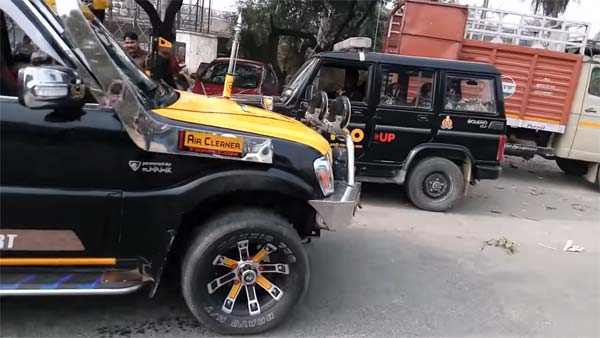 Dancing Scorpio Seized: नाचती हुई यह स्काॅर्पियो हुई जब्त, पुलिस ने काटा 41,500 रुपये का चालान