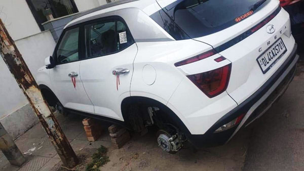 Car Theft Cases Rising In South Delhi: दिल्ली में चोरी हो रहे हैं कार के पहिये और बैटरी, बढ़ी परेशानी
