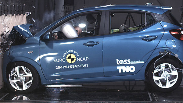 Hyundai i10 Safety Score: यूरो एनसीएपी क्रैश टेस्ट में आई10 ने हासिल किए 3-स्टार