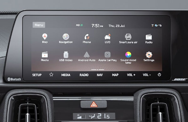 Top 5 Features Of Kia Sonet: किया सॉनेट के टॉप फीचर्स: कनेक्टेड कार तकनीक, एयर प्योरीफायर, डीजल इंजन