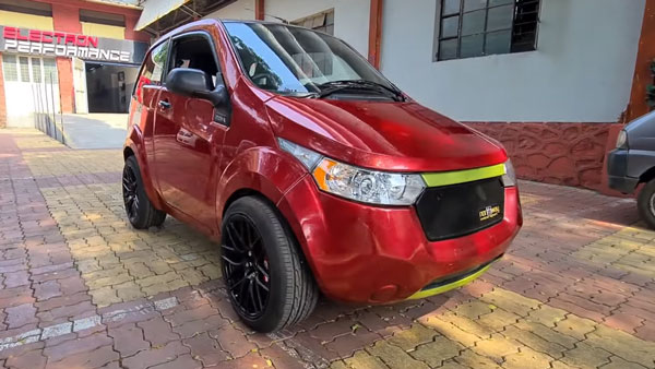 Mahindra e2o Electric Modified: महिंद्रा ई2ओ को किया मॉडिफाई, बनाया भारत की सबसे तेज कार