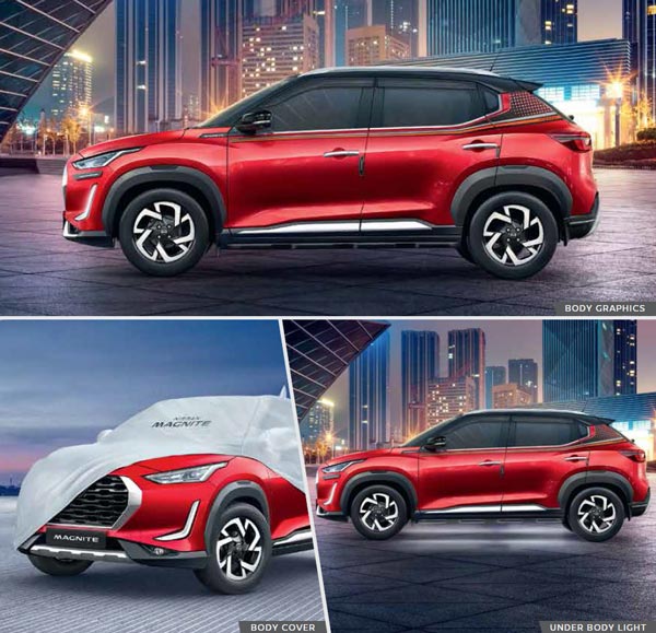 Nissan Magnite Accessories Unveiled: निसान ने मैग्नाइट एसयूवी के लिए पेश की एक्सेसरीज की रेंज, जानें