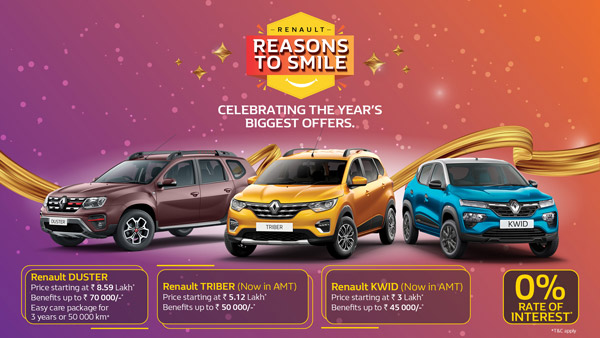 Renault Car Discount December 2020: रेनॉल्ट कार डिस्काउंट दिसंबर 2020: डस्टर, ट्राईबर, क्विड