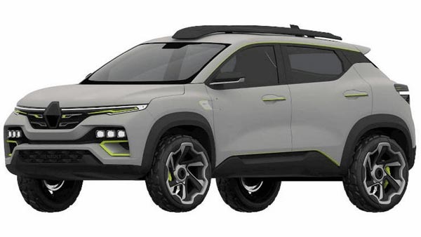 Renault Kiger Design Revealed: रेनॉल्ट काइगर को पेश किये जाने से पहले इसके डिजाईन का खुलासा, सामने आई नई तस्वीरें