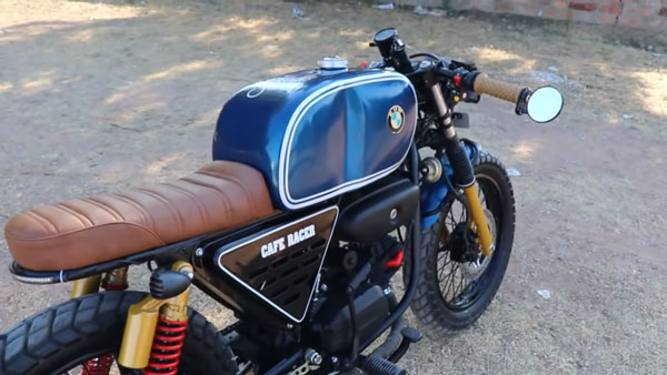 Hero Splendor Modification: हीरो स्प्लेंडर को मॉडिफाई कर बनाया बीएमडब्ल्यू कैफे रेसर, देखें वीडियो