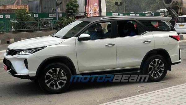 Toyota Fortuner Legender Spy Pics: टोयोटा फॉर्च्यूनर लेजेंडर लॉन्च से पहले आई नजर, लग रही आकर्षक