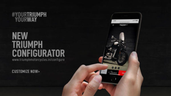 Triumph Motorcycles Digital Configurator: ट्रायम्फ मोटरसाइकिल कस्टमाइजेशन के लिए लेकर आई डिजिटल कांफिगरेटर