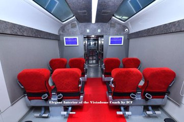 Indian Railways Vistadome Coach Trial: भारतीय रेलवे ने विस्टाडोम कोच का स्पीड ट्रायल किया पूरा, छुई इतनी स्पीड