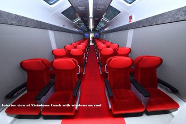 Indian Railways Vistadome Coach Trial: भारतीय रेलवे ने विस्टाडोम कोच का स्पीड ट्रायल किया पूरा, छुई इतनी स्पीड
