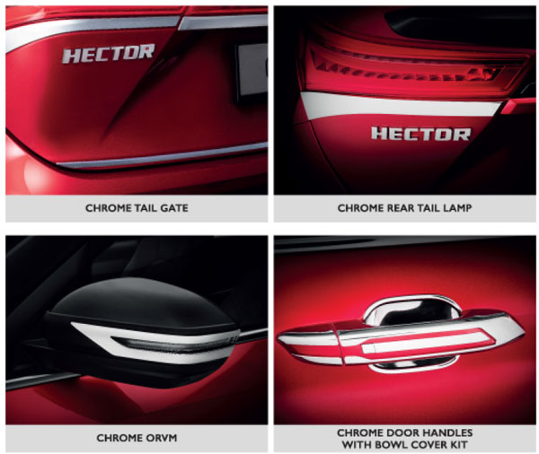 MG Hector Plus Accessories: एमजी ने हेक्टर प्लस के लिए पेश की एक्सेसरीज की पूरी लिस्ट