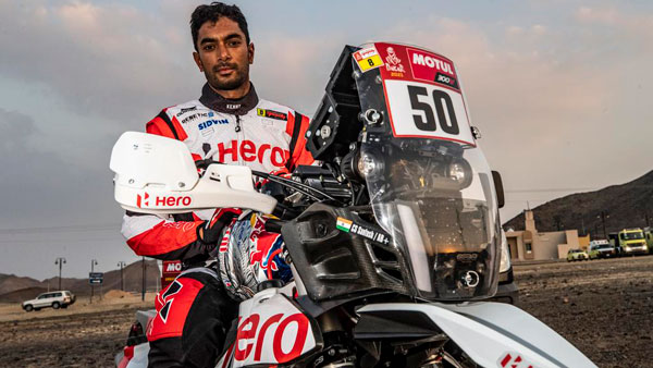 CS Santosh Retires From Dakar Rally: सीएस संतोष डकार रैली 2021 के स्टेज 4 में हुए हादसे का शिकार, रेस से हुए बाहर