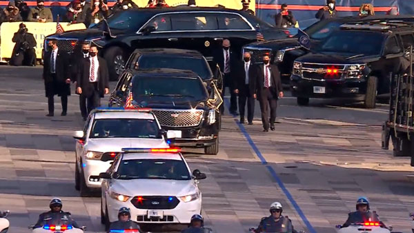 President Car For Biden: अब जो बिडेन करेंगे दुनिया की सबसे सुरक्षित कार की सवारी, पहले दिन ही आये नजर