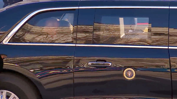 President Car For Biden: अब जो बाइडेन करेंगे दुनिया की सबसे सुरक्षित कार की सवारी, पहले दिन ही आये नजर