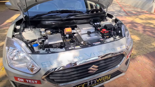 Maruti Dzire Electric Vehicle: मारुति डिजायर को एक इलेक्ट्रिक वाहन के रूप में किया कन्वर्ट, देती है 250 किमी का रेंज