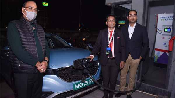 MG EV Charging Station In Mangaluru: एमजी मोटर ने मंगलौर में भी खोली ईवी चार्जिंग स्टेशन, दक्षिण भारत में बना रही पकड़