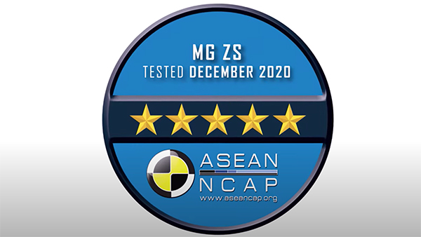 MG ZS Asean NCAP Crash Test: एमजी जेडएस को एसियन एनकैप क्रैश टेस्ट में मिली 5-स्टार रेटिंग