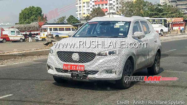 MG ZS Spied With ADAS: एमजी जेडएस टेस्टिंग के दौरान दिखी, कार में मिलेगा ये खास सेफ्टी फीचर