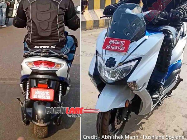 Suzuki Burgman Street Electric: सुजुकी बर्गमैन स्ट्रीट इलेक्ट्रिक टेस्टिंग के दौरान आई नजर