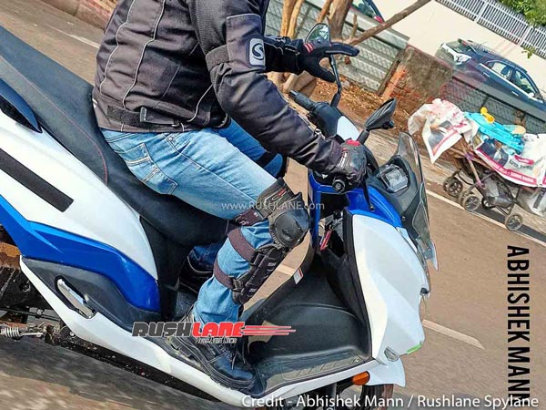 Suzuki Burgman Street Electric: सुजुकी बर्गमैन स्ट्रीट इलेक्ट्रिक टेस्टिंग के दौरान आई नजर