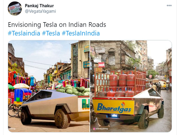 टेस्ला के भारत आने पर बन रहे हैं मजेदार मीम और जोक्स, आप भी देखें