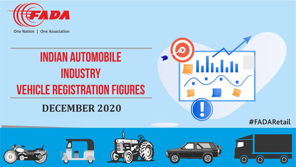 New Vehicle Registrations December 2020: दिसंबर में नए वाहन के रजिस्ट्रेशन में आई 11 प्रतिशत की बढ़त, जानें कैसा रहा पिछला महीना