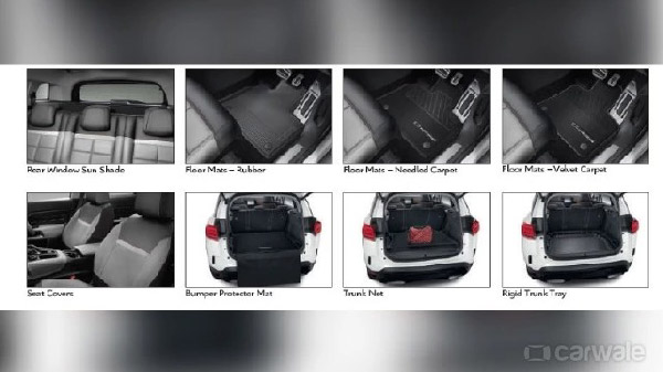 Citroen C5 Aircross Accessories: सिट्रोन सी5 एयरक्रॉस की एक्सेसरीज का हुआ खुलासा, जानें