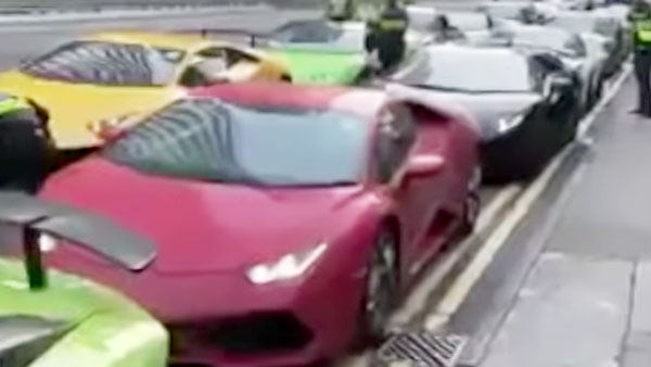 Hong Kong Police Busted 45 Supercars: हांगकांग पुलिस ने 45 सुपर कारों को किया जब्त, सड़क लगा रहे थे रेस