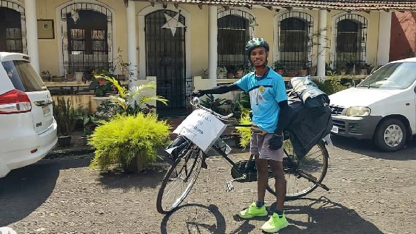 Kerala To Kashmir By Bicycle: चाय बेचने वाला यह लड़का साइकिल से तय करेगा केरल से कश्मीर तक का सफर