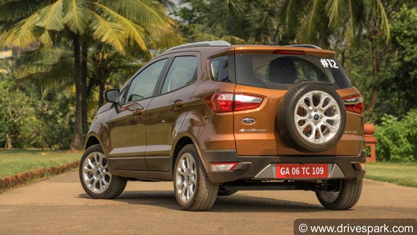 Ford Ecosport Special Edition Spotted: फोर्ड इकोस्पोर्ट स्पेशल एडिशन डीलरशिप यार्ड पर दिखी, जल्द होगी लाॅन्च