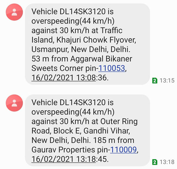 जावा 42 लदी हुई थी टेम्पो के ऊपर फिर भी कट गया ओवरस्पीडिंग का चालान, जानें कैसे