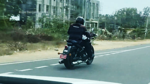 Royal Enfield 650 Cruiser Spied: रॉयल एनफील्ड 650 क्रूजर टेस्टिंग करते आई नजर, देखें वीडियो